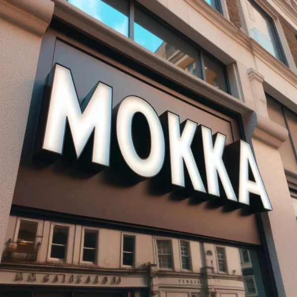 Front Lit Sign